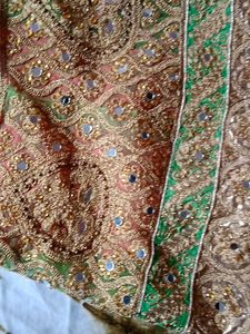 Lehnga saree fixed