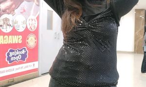 Black Shiny Top