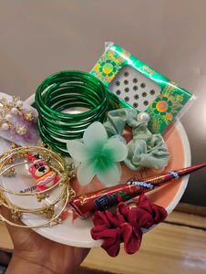 Assorted Indian Jewelry & Hair Accessories