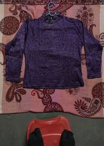 Glitter Top Party Wear