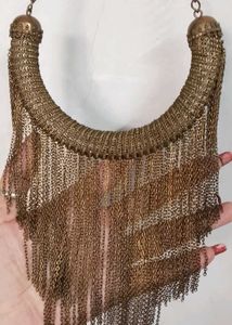 Bohemian Statement Necklace and Earrings Set