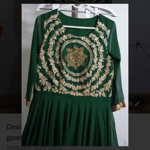 Brand New Ethnic Designer Gown From mumbai