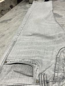 Stylish Light Grey Denim Jeans