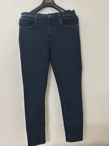 Dark Blue Denim Jeans