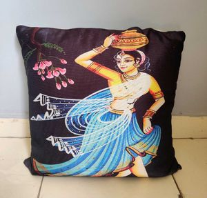 Decorative Cushion - Indian Art