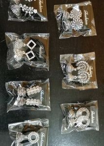 Assorted Jhumka Earrings Set ( NEW)