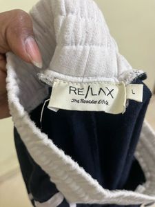 Navy Athletic Track Pants