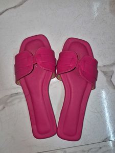 Vibrant Pink Slides