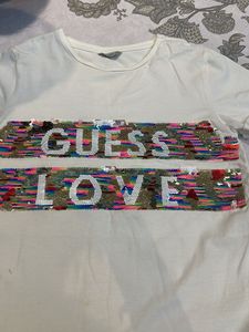 Guess Love Sequin T-Shirt
