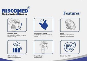 Niscomed Manual Breast Pump