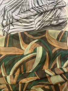 Tropical Scarf Combo Of 2_ CLEARANCE