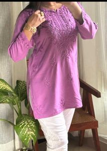 The Purple Paradigm Short Kurti 💜