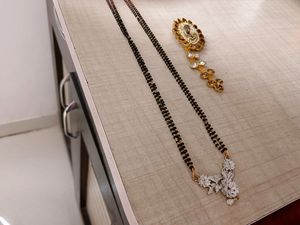Unused. New Mangalasutras ,saree R Pin