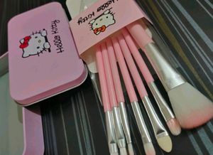 Combo Of 12 Eyeliner And 7 Brush Set
