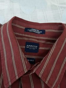 Men's Striped Button-Down Shirt