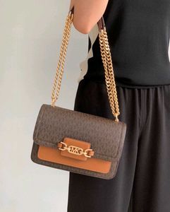 MICHAEL KORS**HEATHER LARGE LOGO SHOULDER BAG*