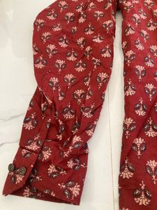 Men's Floral Print Shirt