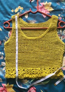 crochet crop top