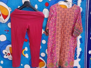 Ethnic Kurta Set &amp; Leggings