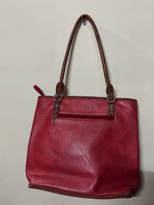 Stylish Red Tote Bag (Michael Kors)