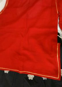 Traditional Red &amp; Black Rajputi Dress