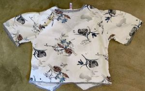 Floral Print V-Neck Blouse