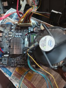 Computer Motherboard with ram