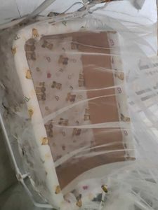Baby Cradle with Mosquito Net