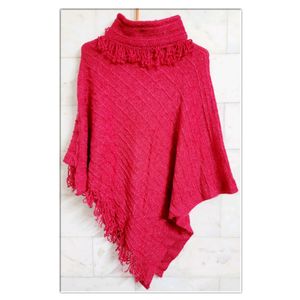 Shimmer Hot Pink Poncho