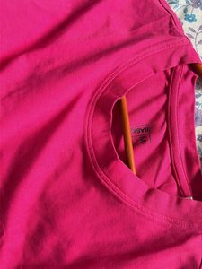 Vibrant Pink Short Sleeve T-Shirt