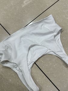 White Sports Bra Top