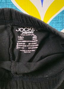 Jockey Girls Black Leggings