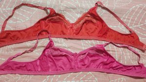 2 Pack Bra Set - Pink &amp; Coral