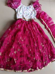 Pink Lehenga Choli Set