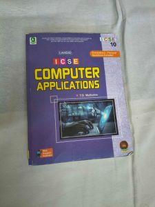 ICSE Class 10 Computer Applications Book