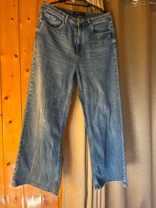 Madame Wide Leg Denim Jeans