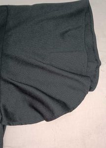Chic Black Flutter Sleeve Top