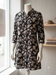 stylish black short top