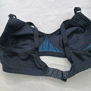 Comfortable 🤎 Black Cotton Bra