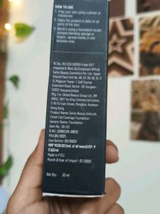 FREE DLV❗Swiss Beauty Airbrush Finish Foundation