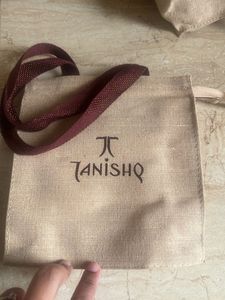 new Tanishq medium jute bag