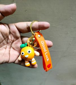 Design Keychain Orange Color🍊