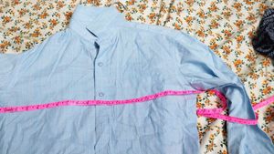 2 Men's Light Blue Formal Shirt