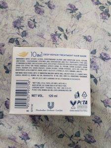 Dove 10 in 1 Deep Repair Hair Mask