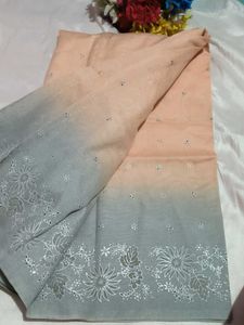 Elegant Ombre Saree with blouse