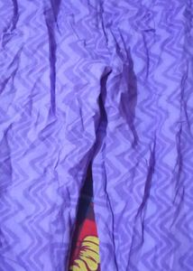 Purple Printed Leggings Pants Payjama