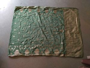 Elegant Green Silk duppta