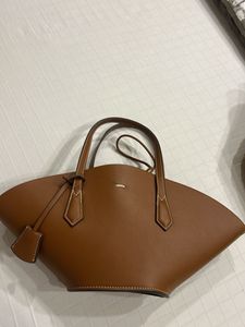 Chic Brown Faux Leather Tote Bag