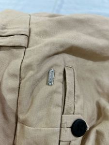 Tommy Hilfiger Beige Straight Leg Trousers