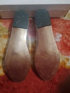 Clear Polka Dot Sandals